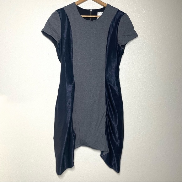 Lungta de Fancy Assymetrical Silk Dress